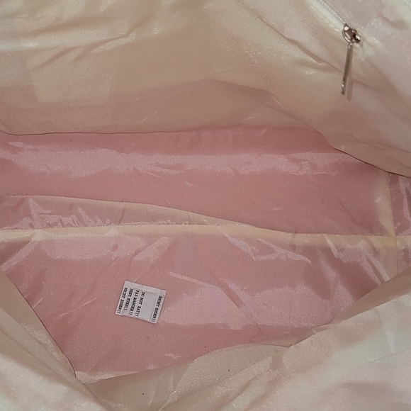 Beach Basics off white and pink insulated tote - Picture 13 of 15